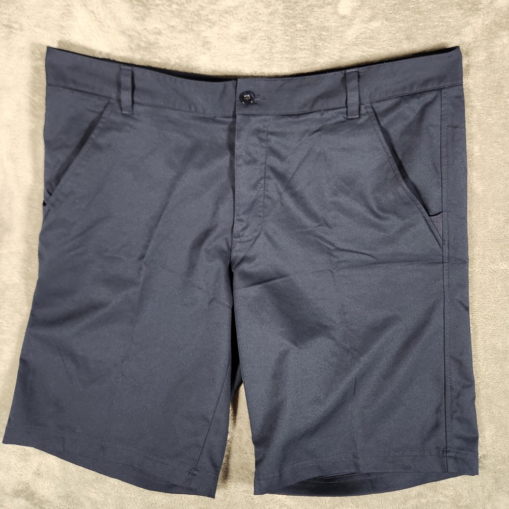 Fila Sport Golf Shorts Mens 38 Blue Excellent Flat‎ Front Polyester Performance